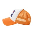 thumbnail image 6 of Yiaed Trump is our president 2024 Print Classic Trucker Hat Rugged Flex Mesh Baseball Cap, 6 of 6