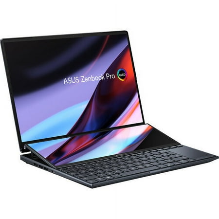 Restored Asus Zenbook Pro 14 Duo UX8402ZA-DB76T 14.5" 3K 2880x1800 OLED Touchscreen Laptop Intel Core i7-12700H 2.3 GHz 32GB 1TB SSD Iris Xe W11H