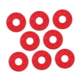 thumbnail image 2 of lionlar 8 Pcs Verrous de Sangle de Guitare Robustes Remplacement Direct pour Basses Acoustiques Électriques Rouge, 2 of 9