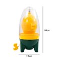 thumbnail image 2 of Mini extractor de huevos, manual de mano, agitador de huevos dorados, herramienta de cocina (verde amarillo) Ehuebsd Libre de BPA, 2 of 6