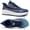 Blue, variant on OrthoComfoot Men's Wide Orthopedic Trail Running Shoes, Arch Support Athletic Sneakers for Walking, Work and Outdoor Use
