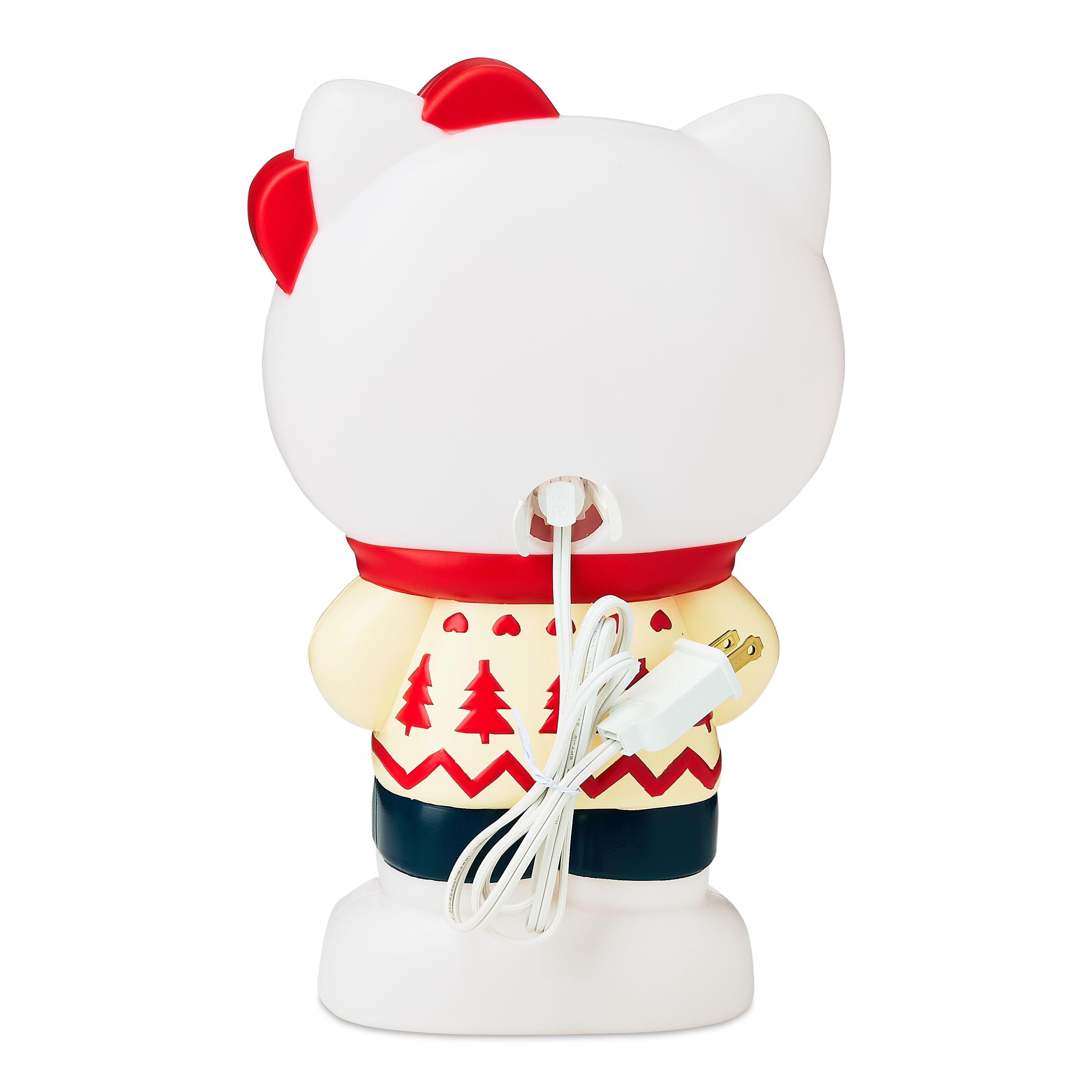 Christmas LED Blow Mold Decor Hello Kitty Snow Globe 12" Sanrio 7.480 in x 4.13 in x 12.00 in 0.77 lb
