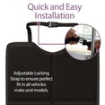 thumbnail image 2 of Amar Car Seat Protector for Child, Baby, Pets -1 Pack car seat Cover with Thick Padding- Waterproof Universal Size with Mesh Pockets (Black), 2 of 9