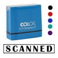 thumbnail image 2 of Printtoo Scanned Self Inking Rubber Stamp Pre-Inked Office Stamp- Home Office Business Stationery, Blue- 42 x 9 mm, 2 of 7