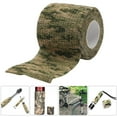 thumbnail image 2 of Cinta de disfraz de caza Camuflaje elástico autoadhesivo Amarillo Ehuebsd, 2 of 5