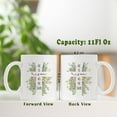thumbnail image 6 of Christian Bible Verse Coffee Mugs, He Is Risen As He Said, Christian Gifts for Women, Spring Wlidflower Cross Ceramic Coffee Mug, Religious Coffee Cup,11oz Ceramic Cup White, 6 of 6