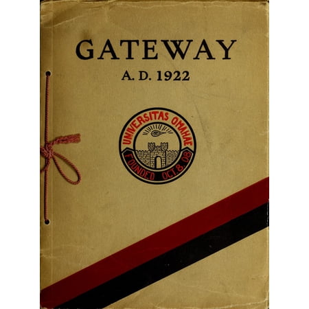 (Custom Reprint) Yearbook: 1922 University of Omaha - Tomahawk / Gateway Yearbook (Omaha, NE)