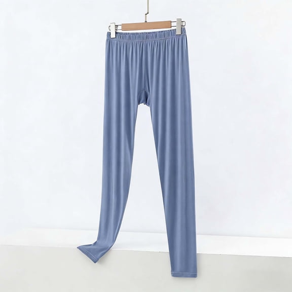ylioge M-5X Plus Size Pajama Pants for Women Soft-Modal Casual Solid Color Elastic Waist Straight Leg Comfortable Loungewear Sleepwear Pajamas Pant