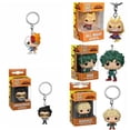 thumbnail image 4 of Funko Pop Keychain Toy My Hero Academia Deku Shoto Todoroki Eraserhead Jiro All Might Bakugo Shota Dabi Action Figure Toys, 4 of 6