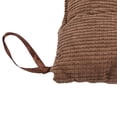 thumbnail image 3 of Diconna Square Seat Cushion Soft Elastic Chair Pads with Ties for Home, 3 of 5