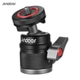 thumbnail image 1 of Andoer Ball Head,Alloy Screw Aluminum Alloy Cold Adapter Mount Cold Led Video Adapter Monitor Mount 1/4 Inch Cold Mount Adapter Camera Ball Head Camera Led 3/8 Inch Camera Monitor Led Camera Inch, 1 of 6