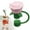 Pink, variant on Valentine's Day Silicone Straw Topper - 10mm Blue Rose Flower Straw Covers Reusable Cup Straw Caps Tips Cup Topper for Drink Party Decor & Women Valentine Gift