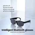 thumbnail image 4 of Bluetooth Smart Glasses, Sunglasses with Bluetooth Speaker Athletic/Outdoor UV Protection and  Music Navigation, Voice Control, Unisex(Black), 4 of 9