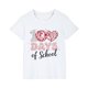 thumbnail image 2 of Fiudx Camiseta para Niños, Top Moda de Tela Suave, Blusa Bonita de Cuello Redondo, Manga Corta, Ropa Informal, para Uso Escolar, Ropa para Niños y Niñas, Estilo Diario Comodo., 2 of 6