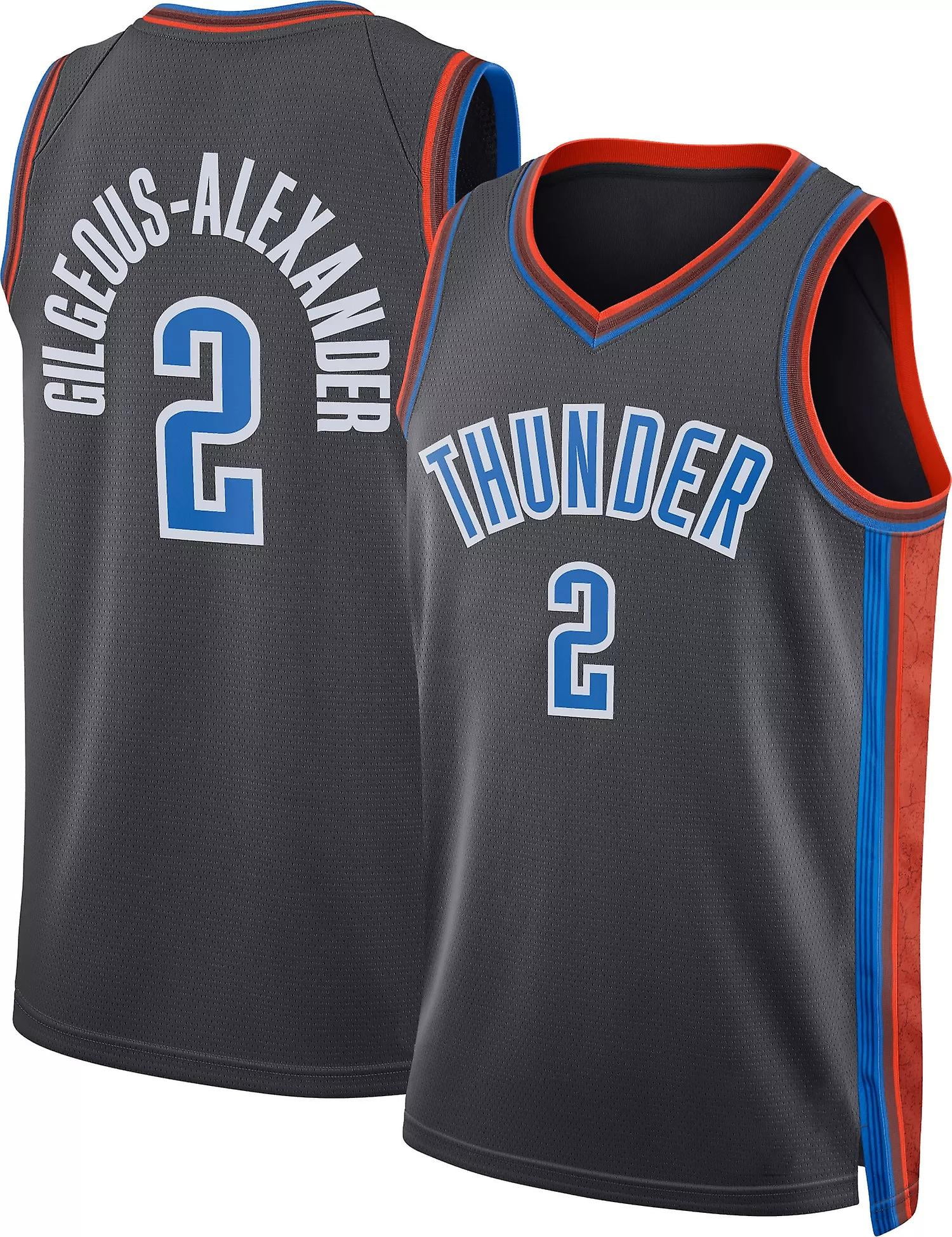 ウェア OKC SGA AU Finals GmaeJersey L Shai Gilgeous-Alexander Oklahoma City Thunder 2025 NBA