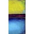 thumbnail image 3 of Ashley, Erin 14x24 Black Modern Framed Museum Art Print Titled - Montego Bay II, 3 of 5