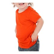 Kavio IJC0432 Infants Crew Neck Short Sleeve Tee-Varsity Orange-6M
