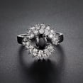 thumbnail image 2 of K-KED Women Fashion Wedding Delicate Jewelry 925 Silver Filled Ring CZ Zircon Delicate Jewelry Sz 6-10-8, 2 of 6