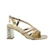 thumbnail image 4 of Zapatilla Tacon Ancho Color Oro Formal Evento Social dorado 25, 4 of 7