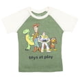thumbnail image 2 of Disney Pixar Toy Story Woody Buzz Lightyear Slinky Dog Toddler Boys 2 Pack Cosplay T-Shirts Toddler to Little Kid, 2 of 5