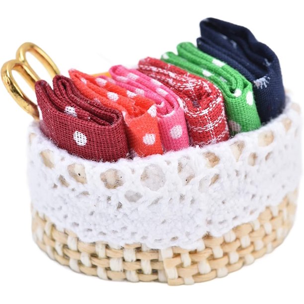 Accesorios de costura en miniatura casa de muñecas 1:12 YONGSHENG