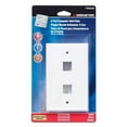 thumbnail image 3 of Monster Jhiu 140236-00 White Multi-Media Keystone 2 -Port Wall Plate, 3 of 3