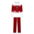 thumbnail image 7 of Summer !ChaoHeng Womens 2 Piece Outfit Lounge Set 2025 Christmas $10(Red,S), 7 of 7