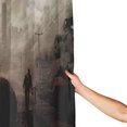 thumbnail image 4 of Cortina de ducha de tela de poliéster impermeable The Walking Dead, decoración de baño, kit de cortina de ducha con ganchos, 72 x 72 pulgadas, 4 of 7