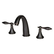 8" Roman Widespread Lavatory Bathroom Sink Faucet Oil Rubbed Bronze 3pcs Set