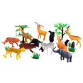 thumbnail image 1 of Simulación de animales terrestres Juguete Modelo Animal Plástica Zoo Niños Educativo Juego de 17 piezas de animales. Magideal Simulación de animales terrestres, 1 of 2