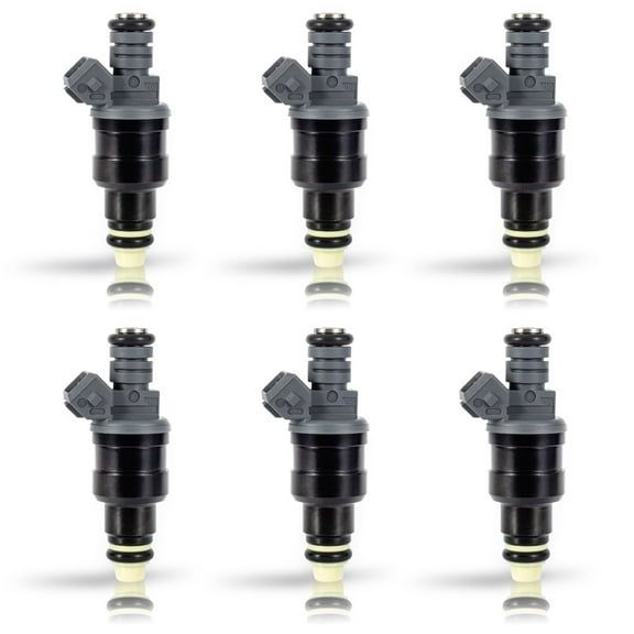 Set of 6 ISA Fuel Injectors for Ford 1996-2002 E-250 Econoline F-150 Windstar E-150 Econoline Expedition E-150 Econoline Club Wagon V6 3.8L 4.2L 4.6L