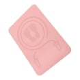 FENGGUIQU Pink Tpe Multi-Function Skipping Mat for Home Silent Exercise ...