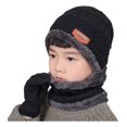 thumbnail image 2 of Niño 3en1 Gorro Bufanda Guantes Cuello Unisex Invierno Frío, 2 of 8