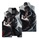 thumbnail image 2 of Chaqueta sin mangas con diseño de superhéroe de Marvel Venom en 3D para hombre, abrigo cálido para deportes al aire libre y ocio, chaqueta informal con cuello alto para hombre, cortavientos, 2 of 5