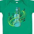 thumbnail image 4 of Inktastic Violin with Musical Notes and Swirls Boys or Girls Baby Bodysuit, 4 of 5
