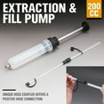 thumbnail image 4 of Car Oil Fluid Extractor 200CC Oil Suction Syringe Auto Air Pump Filling Syringe Bottle Transfer Liquid Extractor Manual Filling Pump For Automobile Fuel Oil Brake, 4 of 7