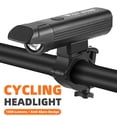 thumbnail image 4 of Aluminum Alloy Bright Bicycle Light Multifunctional USB Rechargeable Bike Front Light Waterproof Road Bike Light Cycling Safety Lamp Portable Handheld Flashlight, 4 of 6