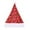 A, variant on VerPetridure Red Plaid Christmas Hat Thickened Golden Snowflake Hat Christmas Decoration Hat C White Snowflake Red Plaid Christmas Hat Thick Golden Snowflake Hat Christmas Decoration Hat