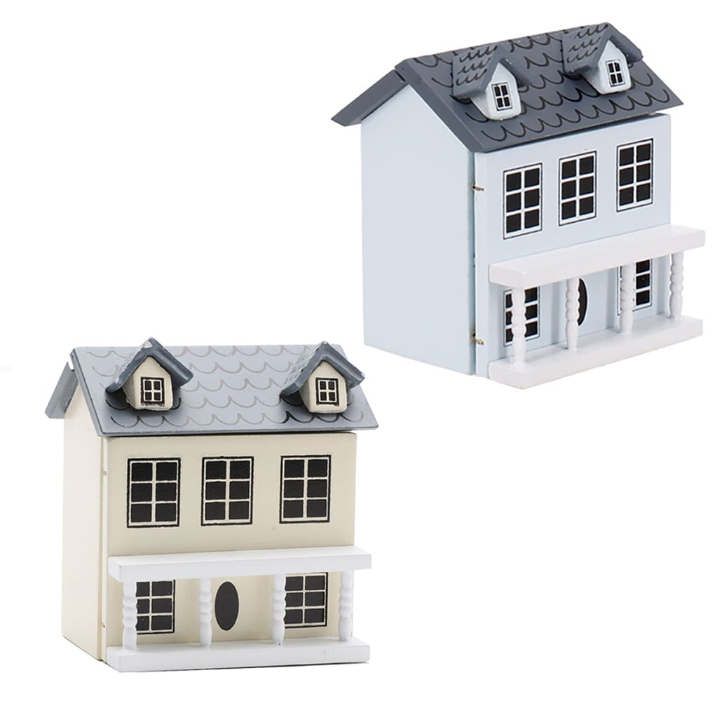 Zhicaikeji Maison De Poupée Bricolage Kits De Modèles De Maisons De Poupees Miniatures En Bois Avec Led Et Meubles Pour Les E Am