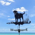 thumbnail image 5 of tegongse Labrador Shaped Weather Vane for Roof Decoration Decorative Garden Courtyard Weathervane Wind Direction Tracking Tool, 5 of 11