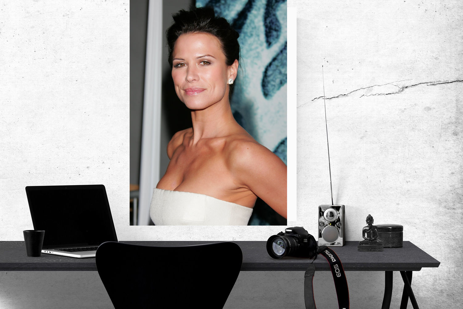 Rhona Mitra Poster 24in x 36in Art Poster 24x36 Unframed, Age: Adults, Rectangle Poster Time - image 2 of 3