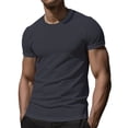 thumbnail image 7 of Dresfit Mens Breeze Shirts Short Sleeve Lightweight T Shirts 2026 Summer Cooling Crew Neck Gym Basic Shirts Quick Dry Elastic Waist Breathable Shirt S, 7 of 7