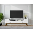 thumbnail image 2 of Marcus 70.86 TV Stand in White, 2 of 7