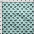 thumbnail image 3 of oneOone Organic Cotton Poplin Twill Fabric Elephant Block Fabric Prints By Yard 42 Inch Wide, 3 of 4