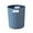 Blue, variant on Neoyler Plastic Lidless Trash Can with Pressure Ring Hollow Paper Friendly Design Long Lasting Anti Tip Waste Basket for Kitchen Bathroom Bedroom Living Room Blue 10.2x9.8x9.8in