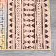 thumbnail image 4 of HOMERRY Large Boho Geometric Non-Shedding Area Rug 10' x 13' for Living Room Washable Indoor Carpet, Brown, 4 of 7