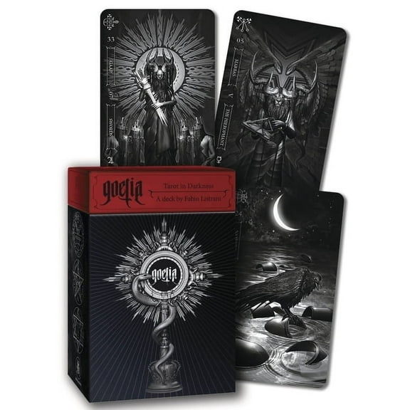 Goetia Tarot Goetia: Tarot in Darkness, (Hardcover)