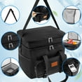 thumbnail image 4 of 23L Large Cooler Bag for Car and Work Double Layer Large Capacity Camping Thermal Bag for Family Outdoor Activities, 4 of 11