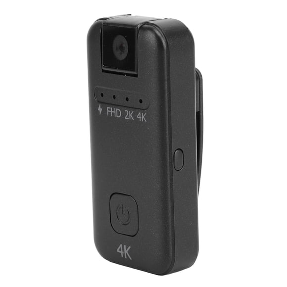 Cámara De Acción Para Pulgar 4K, Grabación Con Rotación De 180 Grados, Cámara De Acción En Miniatura Con Expansión De Tarjeta De Memoria De 256GB Para Pescar