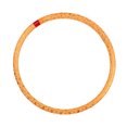 thumbnail image 2 of Aro de ejercicio para principiantes, anillo de ejercicio de cintura, anillo de hula ponderado, fitness para adultos, hombres, mujeres, naranja, 1,5 kg, 2 of 10
